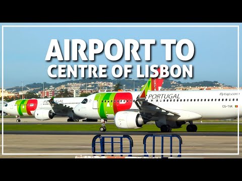 ➤ como viajar do aeroporto de LISBOA ✈️ para o centro da cidade 🇵🇹 #092