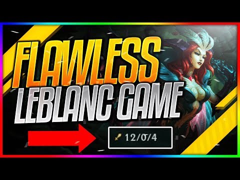 Fuzzmonkey | BEST LEBLANC GOES FLAWLESS!! INSANE GAME!