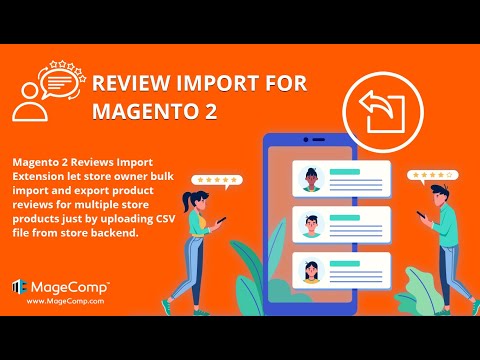 Magento 2 Import Export Product Review Extension