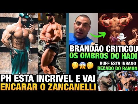 BRANDÃO CRÍTICA OMBROS DO HADI CHOOPAN E REPERCUTE + PH CLÁSSICO, RUFF DIESEL E RAMON