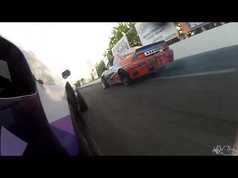 Jonathan Nerren Leading Martin Langlois One More Time #1 - Formula Drift Canada Round 1 2016