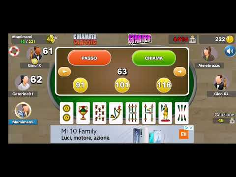 Briscola pazza chiamata classica