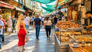 IZMIR TURKEY 2026 4K WALKING TOUR | Kemeraltı Bazaar, Street Food & Bu