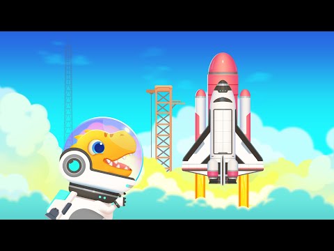 Dinosaur Rocket Games for kids Video