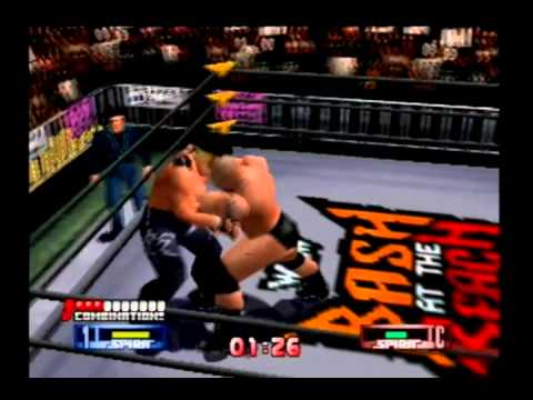Goldberg vs Hollywood Hulk Hogan - WCW/nWo Revenge (N64)