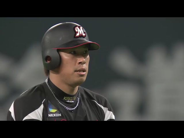 【9回表】マリーンズ・角中 土壇場の9回に起死回生の同点打!! 2016/9/7 F-M