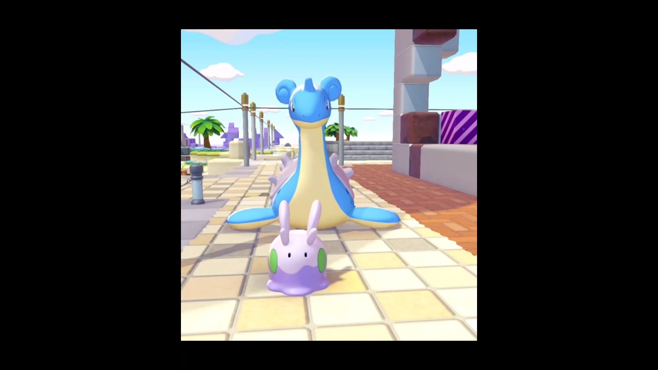 ラプラス様🎶Lapras可愛い♪　#ぽこあポケモン #pokopia