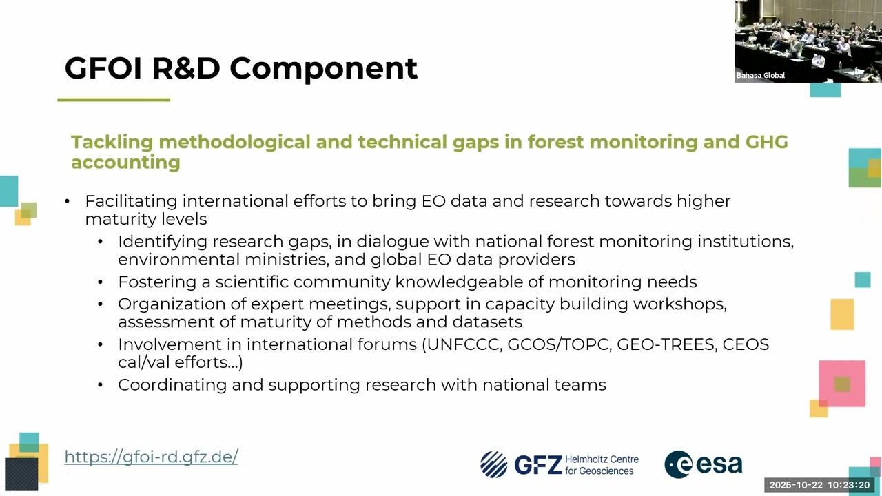 The GFOI cycle: Research to operational country guidance | GFOI Plenary 2025