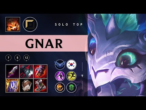 Gnar Top vs Maokai - KR Diamond Patch 25.24