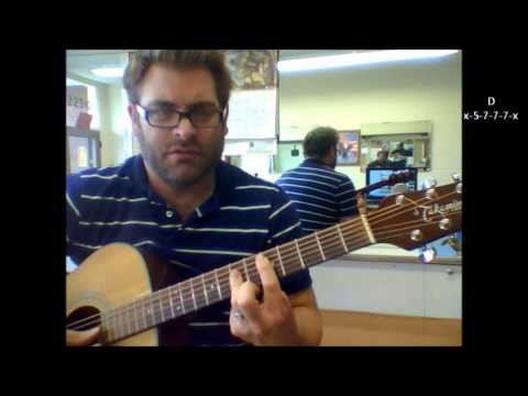 How to play Video Killed The Radio Star by The Buggles on acoustic guitar