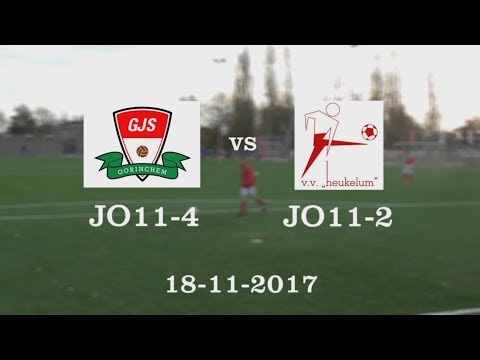 GJS JO11- 4 tegen Heukelum JO11-2