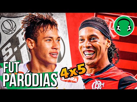 ♫ 5x4 - FLAMENGO E SANTOS NUM JOGAÇO HISTÓRICO | Paródia Beautiful Girls - Sean Kingston