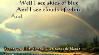 Somewhere Over The Rainbow Subtitulos en Español (Original)