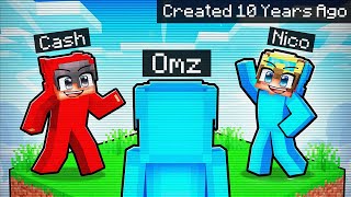 I Found My OLD SECRET ONE BLOCK Minecraft World From 13 Years Ago!