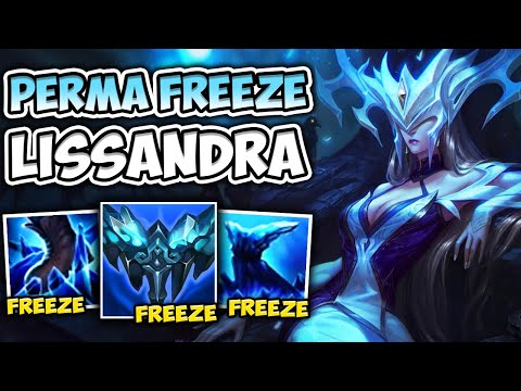 NO ONE CAN MOVE AGAINST EVERFROST LISSANDRA! (6.5 SECOND ROOT) - League of Legends