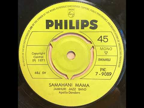 Samahani Mama - Jamhuri Jazz Band (1971)