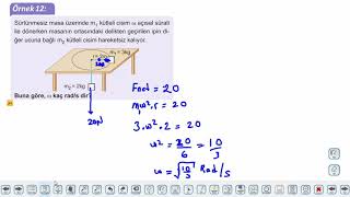 Eğitim Vadisi AYT Fizik 9.Föy Çembersel Hareket 2 (Merkezcik Kuvvet) Konu Anlatım Videoları