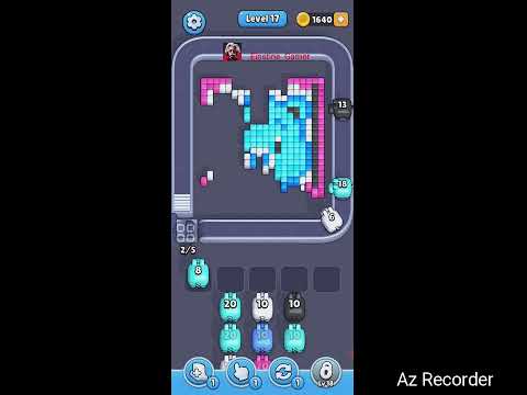 Pixel Flow Level 17 Walkthrough