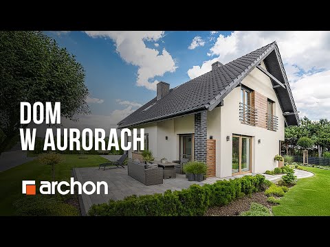 Czy to Twój wymarzony dom? - Dom w aurorach - ARCHON+ Projekty Domów #dom #projektdomu