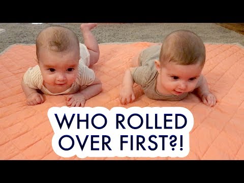 BABY GIRL ROLLS OVER FOR THE FIRST TIME!! - /// McHusbands
