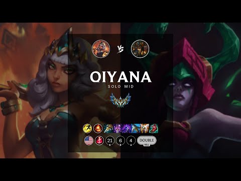 Qiyana Mid vs Cassiopeia - NA Challenger Patch 12.8
