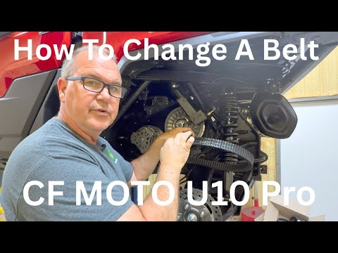 How to Change CFMOTO U10 Pro/Highland Belt