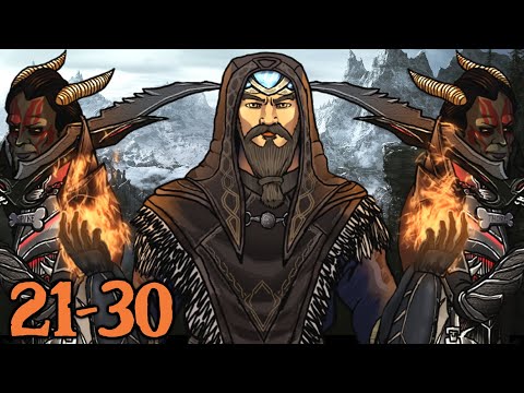 Let's Play Skyrim - The 100% Playthrough Parts 21-30