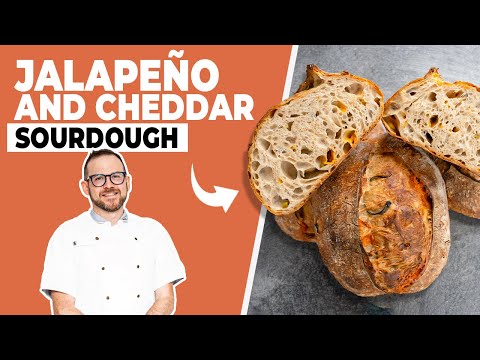 How to Make Jalapeno and Cheddar Sourdough | Full Tutorial