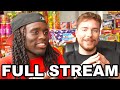 Kai Cenat MrBeast FULL STREAM
