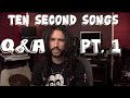 Ten Second Songs - Q&A Pt. 1 | Anthony Vincent ...