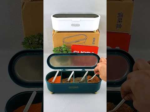 Container Plastic Rajwadi Khatli Style Spice Rack, For Store Anything