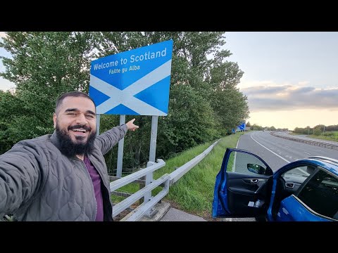 Welcome to Scotland 🏴󠁧󠁢󠁳󠁣󠁴󠁿 | Day 9 | Road trip UK | Mustafa Hanif BTS | daily vlogs