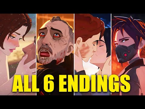 Dispatch - All 6 Endings (Happy Ending, Bad Ending, Secret Ending, Good Ending, Romance Endings)