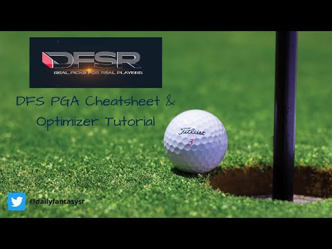 Dfs Pga Cheatsheet Optimizer Tutorial