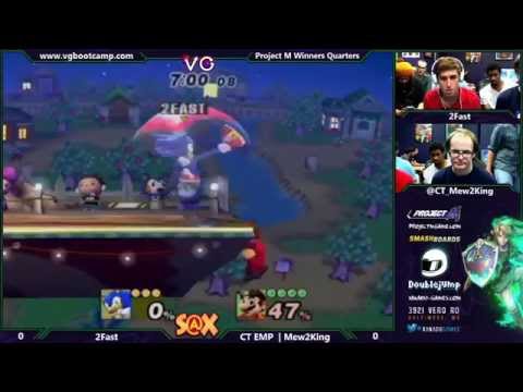 Xanadu 5/6/14 - 2Fast (Sonic) vs. Mew2king (Mario)