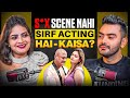 Fake BL WJ B Ka Asli Sach ACTING Vs REALITY Malvika Tomar ALTBALAJI ULLU Adult Scene