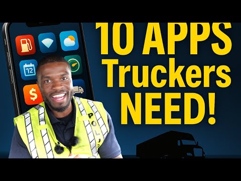 TOP 10 Apps EVERY Trucker NEEDS Today! (Save Money, Fuel, Time)