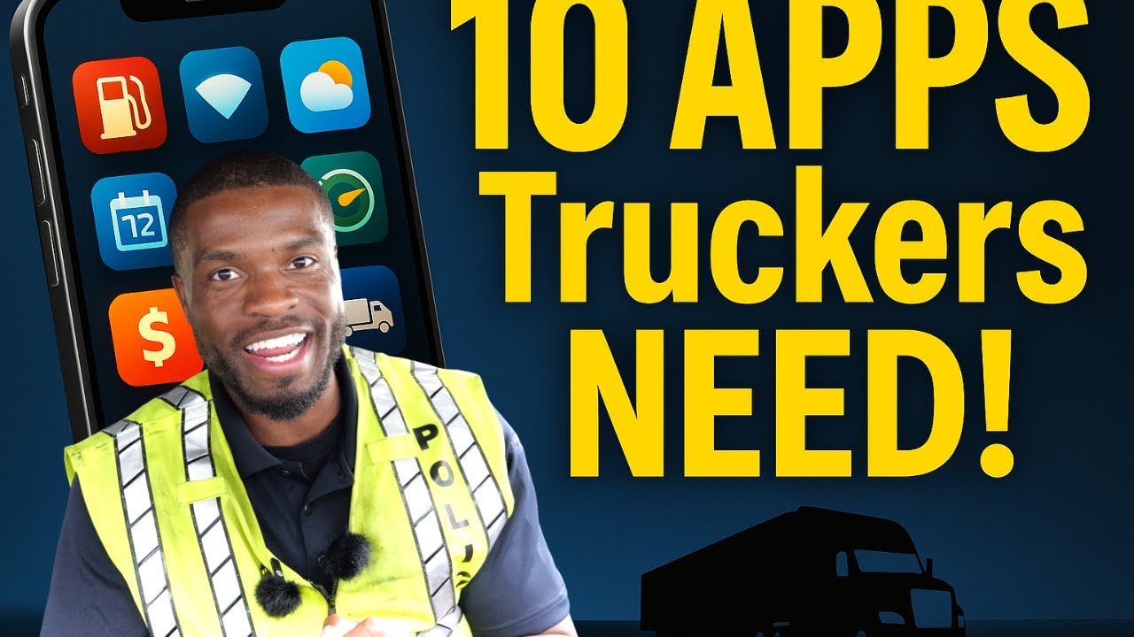 TOP 10 Apps EVERY Trucker NEEDS Today! (Save Money, Fuel, Time)