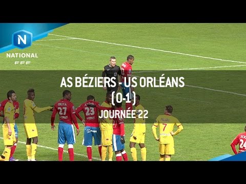J22 : AS Béziers - US Orléans (0-1), le résumé