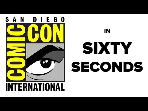 Comic Con 2016 Supercut in 60 seconds