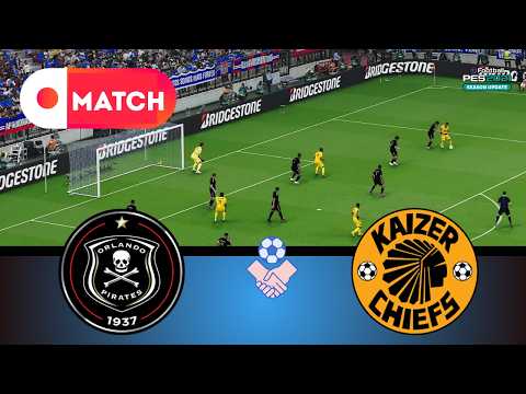 Kaizer Chiefs vs Orlando Pirates | Premiership 2026 Simulation | eFootball PES 21 Realistic Gameplay
