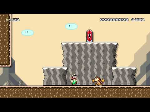 Peaceful Dessert. Mario Maker 2 By: the malix (great level)