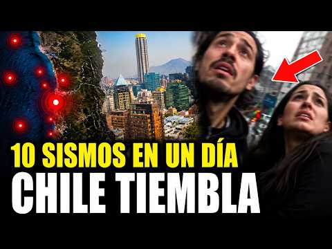 SISMOS EN CHILE: MÁS DE 10 TEMBLORES EN POCAS HORAS GENERAN PREOCUPACIÓN