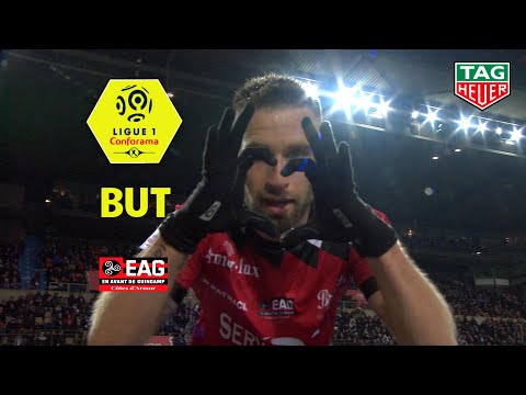 But Lucas DEAUX (63') / RC Strasbourg Alsace - EA Guingamp (3-3)  (RCSA-EAG)/ 2018-19