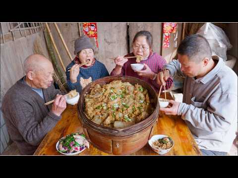 Preserve Giant Pork Belly for a Year | Sichuan Rural Cooking