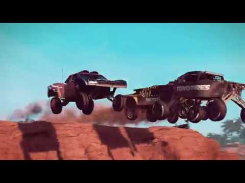 V-Rally 4 Buggy SMG RWD - Kenya - TV camera first lap - Cockpit and Chase cam view