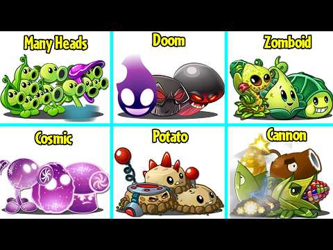 Random 16 Team 3 Plant VS All Zombies - Who Will Win? - Pvz 2 Team Plant Battlez