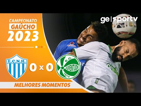 Gols e lances de Novo Hamburgo x Juventude-RS