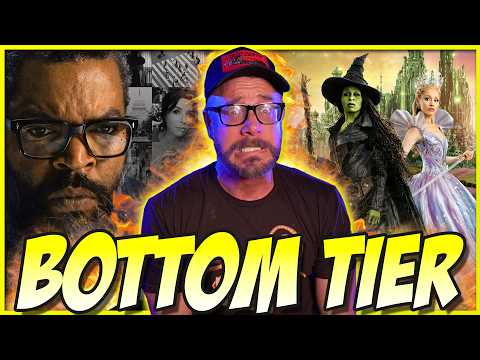 Ranking All 160 Movies I Saw in 2025 | Part 1: The Biggest Disappointments