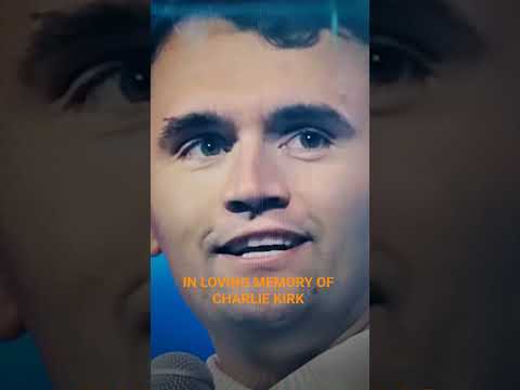 CHARLIE KIRK  - WE WILL NEVER FORGET YOU, REST IN PEACE